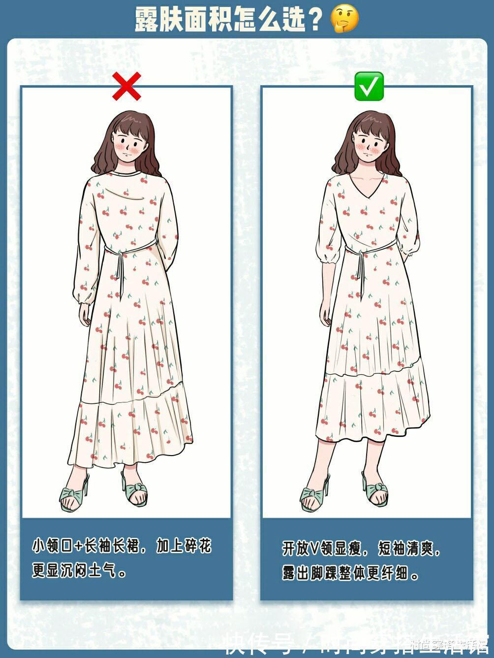 tips|8张图告诉你,碎花裙怎么穿才不显老气?赶紧收藏起来