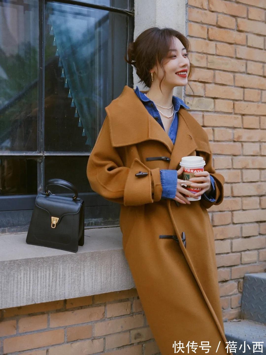 氛围感 懂得打扮胜过长得漂亮,来学出色的“大衣”搭配,轻松穿出高级感