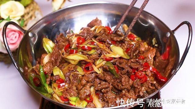 牛肉|炒牛肉时,切记不要放盐和料酒腌制,教你正确方法,牛肉不老不柴