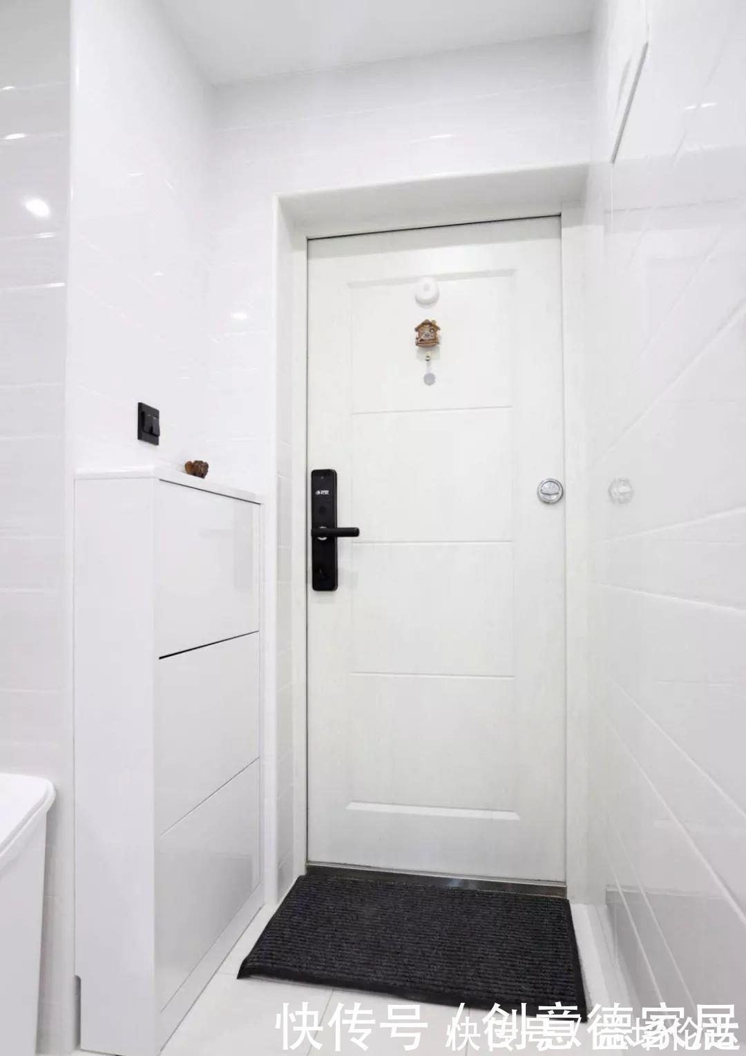 主卧|59㎡小两居,客餐厅合并功能叠加,中岛式厨房收纳满分,超实用!