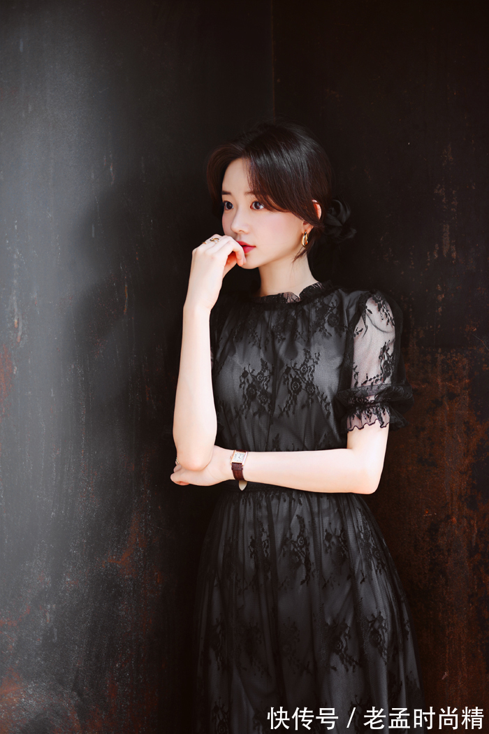 淑女|这条裙子也太仙了吧,无论年龄大小,都能展现出浪漫温柔的淑女感