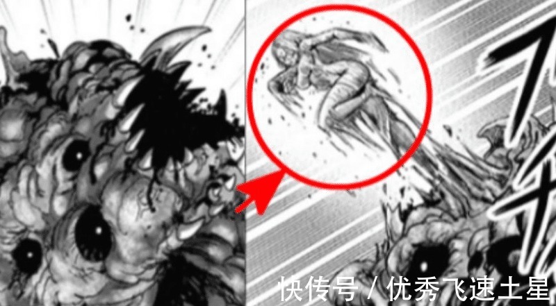 怪人协会|一拳超人埼玉碰上神级怪物，体型相差太大，真正的对手出现了
