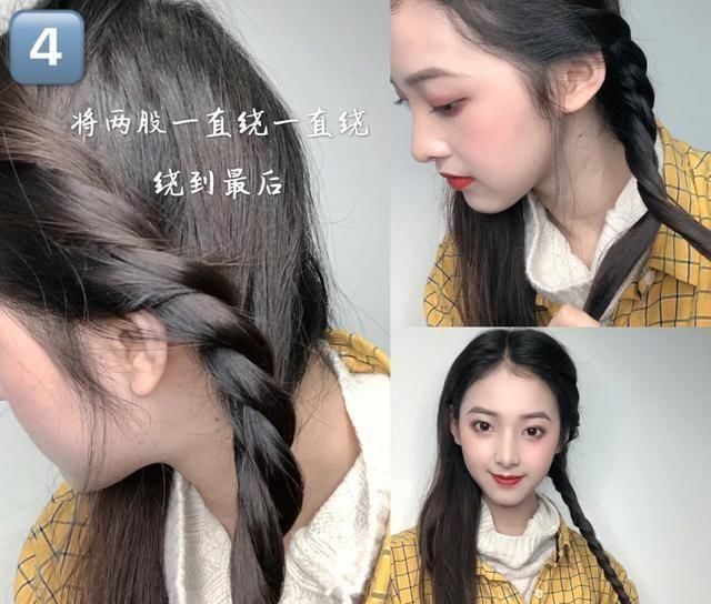 蓬松|厌倦“黑长直”发型不用卷发棒的教程,10分钟拥有蓬松卷发