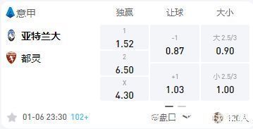 意甲|意甲:亚特兰大VS都灵,连续受挫亚特兰大奋起反击!