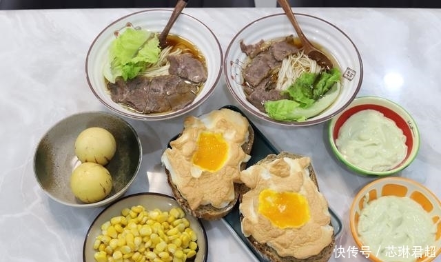 美味|早餐别只知道给孩子吃粥,看看我家的,营养丰盛一大桌,太美味