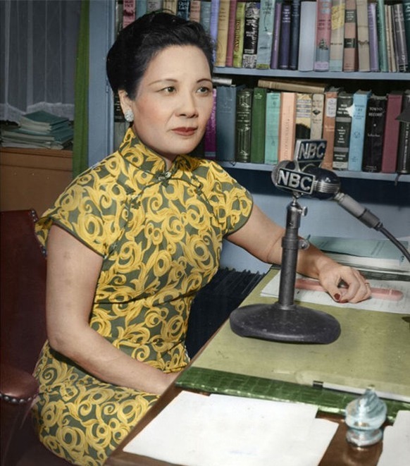 原因|士兵当众对宋美龄动手动脚,得知原因后,宋美龄笑了,还请他吃饭