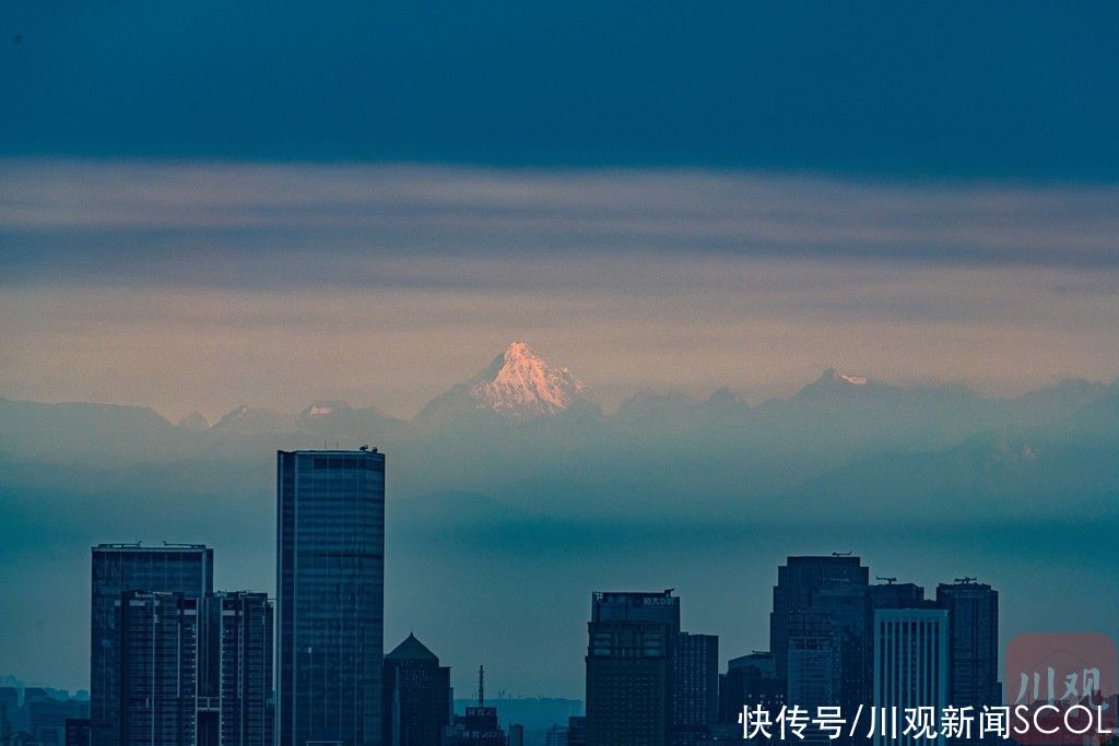 成都|东看朝霞，西望雪山 成都就是这么好看