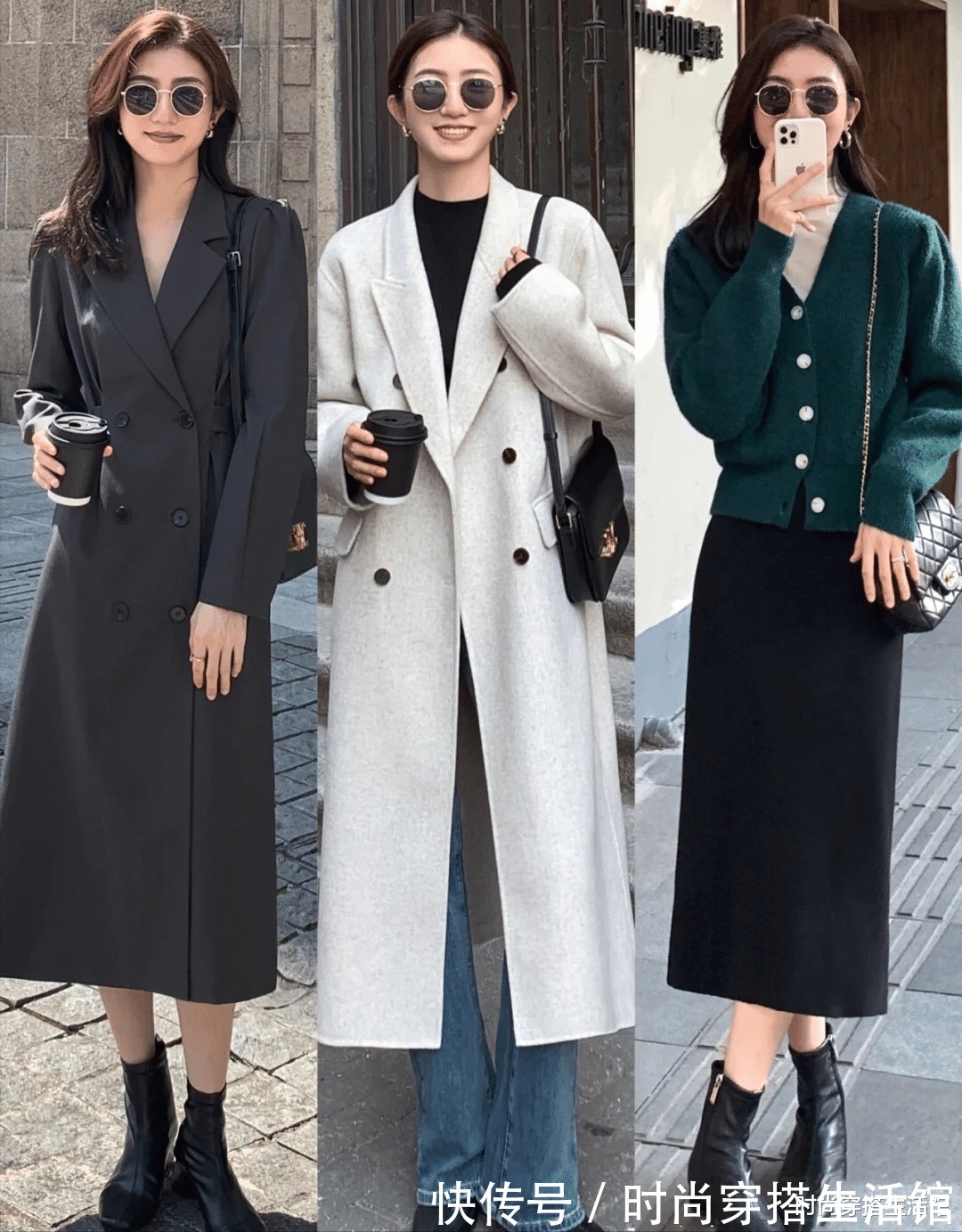 tips 秋冬多穿这3条连衣裙,时髦显瘦又气质,配大衣棉服穿就很美