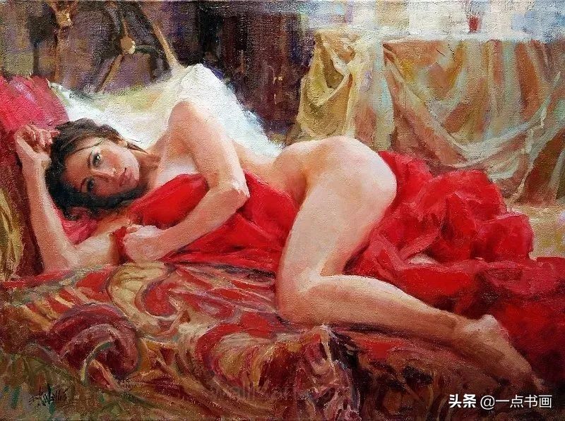 宁静|这组油画，美轮美奂，光影掌握得真好