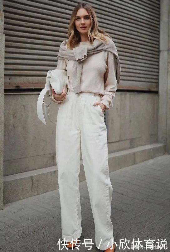小个子|小个子女生搭配阔腿裤的四个技巧和三个雷区 学会好看还显高