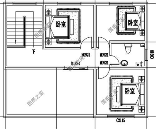 户型图|三款农村住房设计图，适合11米×8米的宅基地，收藏好开春就建