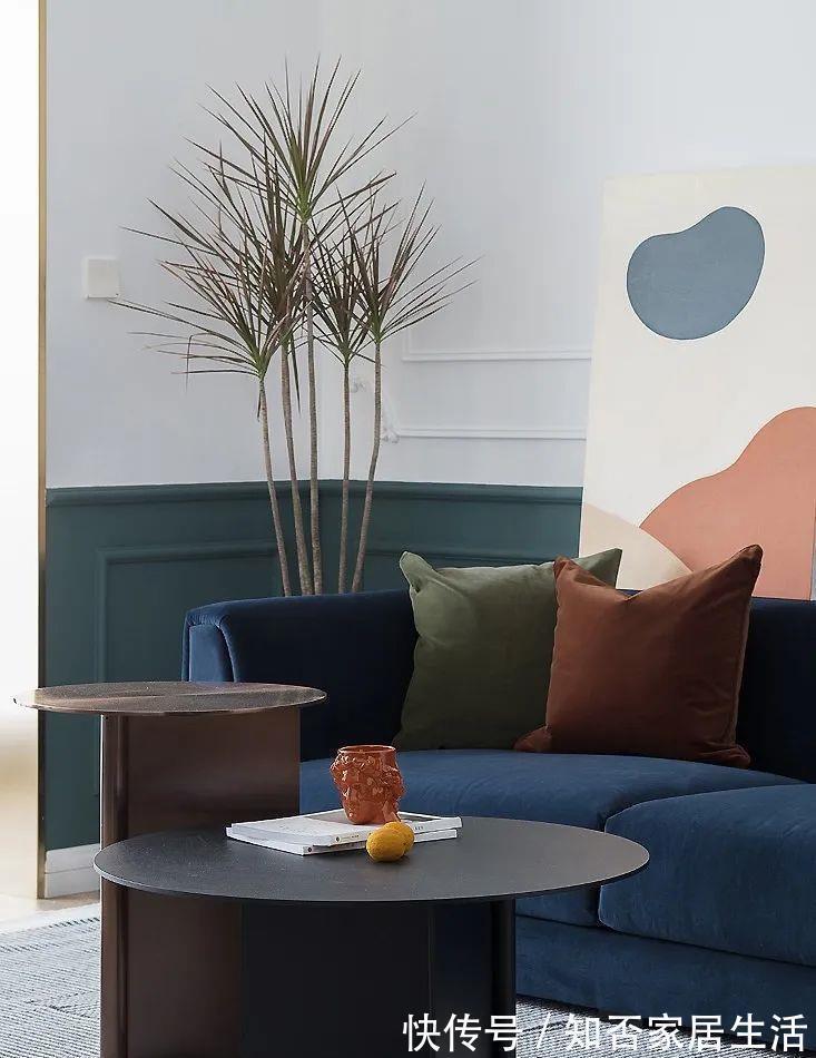 开放格|76㎡轻奢欧式风,复古又优雅,小户型也能这么上档次!