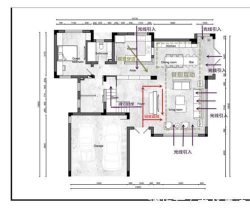 亮点|232平超大复式，主打黑白现代风，轻奢感满屋“四溢”