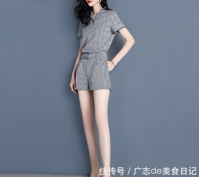 娜娜女王2017夏装新款|身高157的我,穿第4款显高套装逛街,竟有人问我是不是165