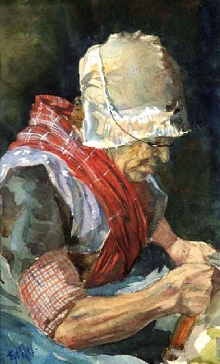 女人头像|荷兰现代主义的著名艺术家莱奥·格斯特尔——人物艺术作品