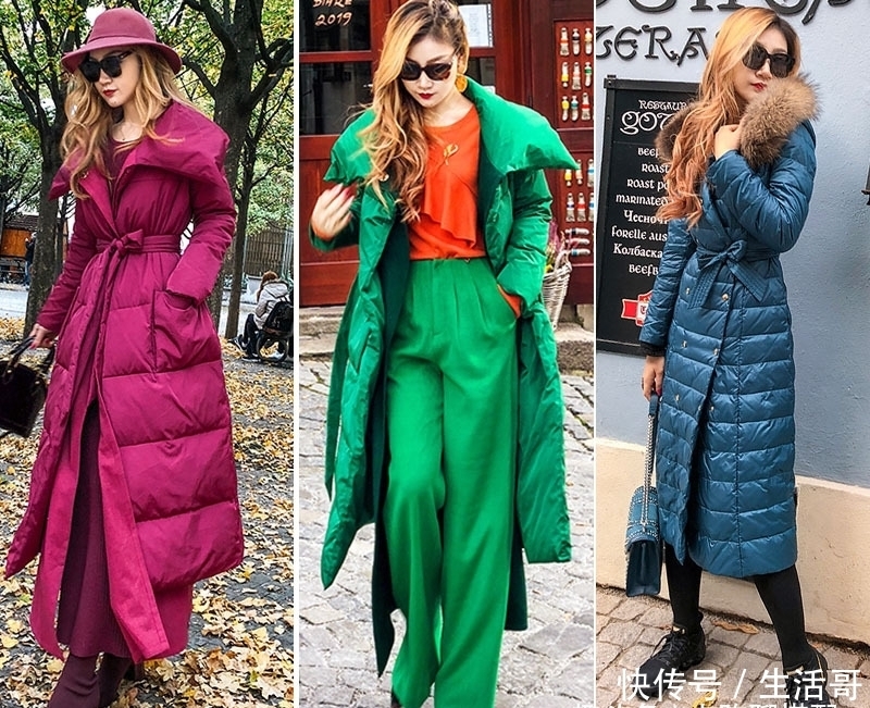 冬天|冬天穿衣也可以色彩绚丽,高质感又气质的穿搭,依然有出色的美!