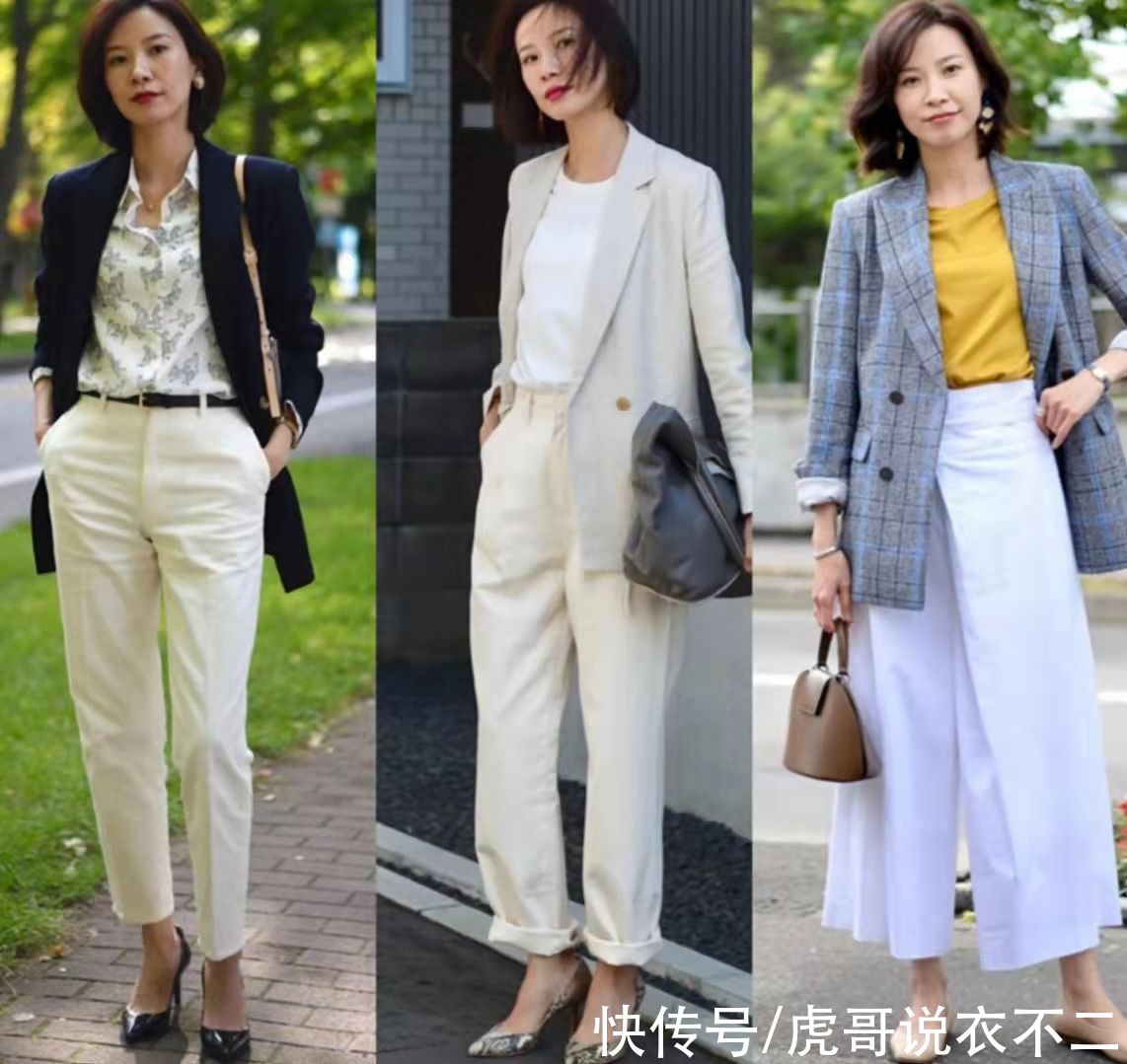 穿搭|看了很多熟龄穿搭，还是最喜欢她的秋装示范，五个公式打造好气质