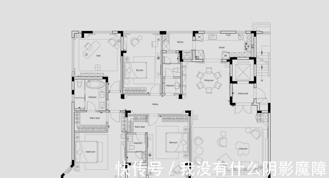 茶室|253平大平层,光装修就花了124w,一进门就被迷住了,客厅更大气