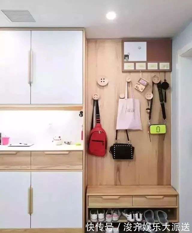 储物空间|门口只放个鞋柜好浪费！装一个柜子实用得很！