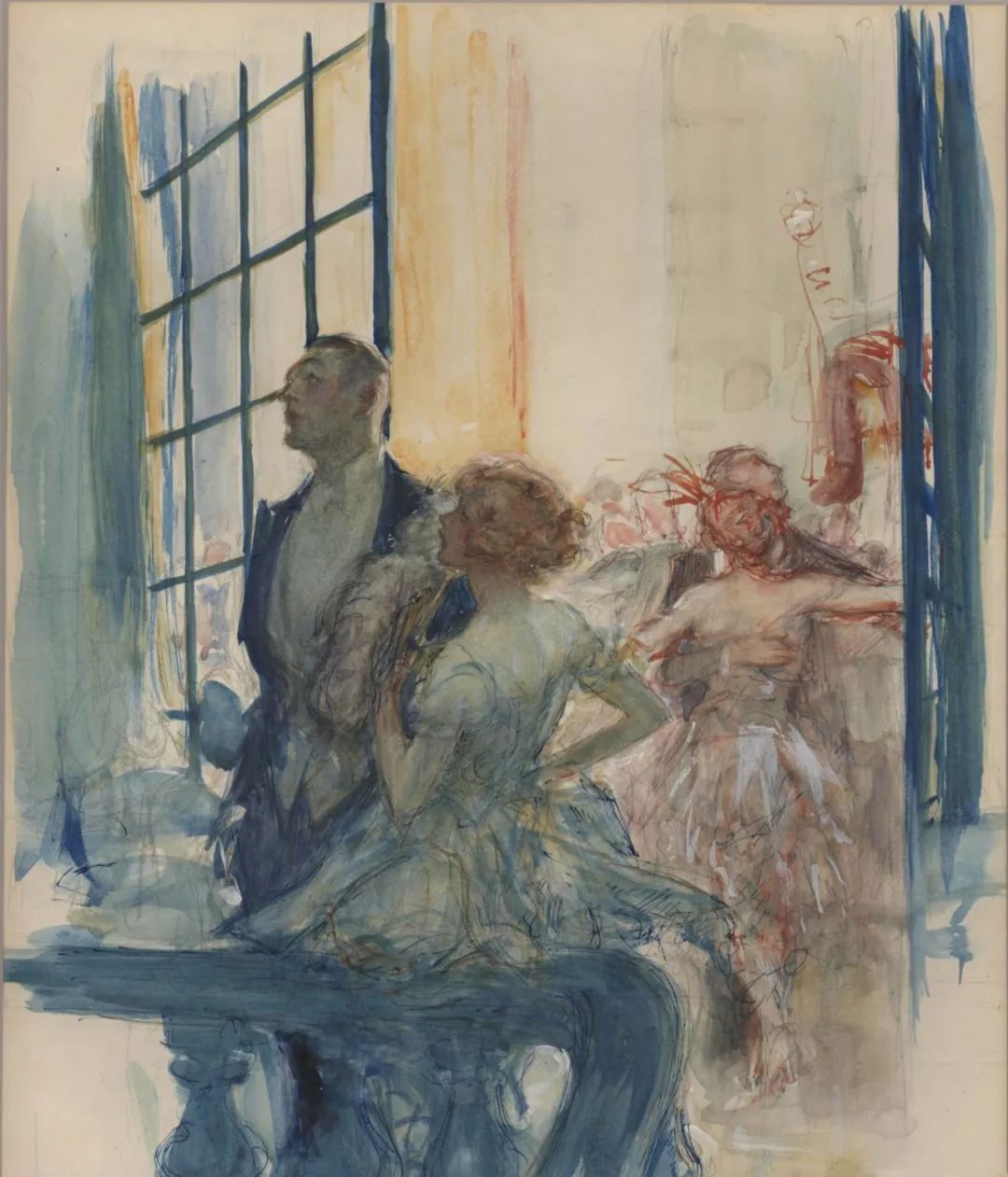 上流社会@美国最伟大的插画家,记录了上流社会的男男女女纸醉金迷的情景