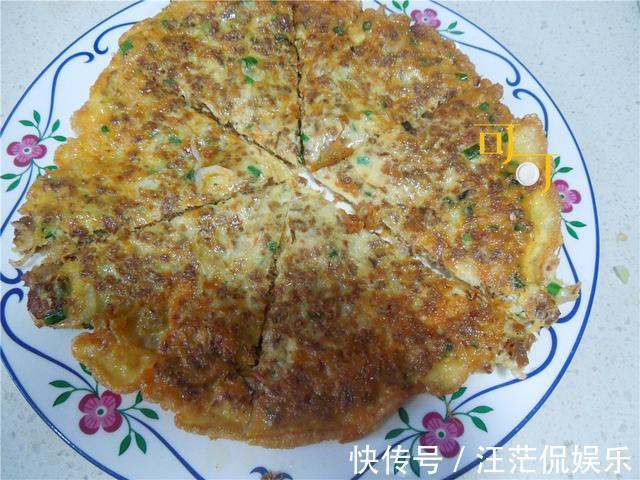家人|这个煎蛋海陆双汇，外酥里嫩，家人夸我做得特别好吃