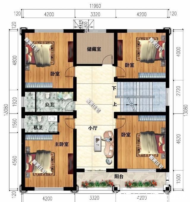 别墅|南北通透设计的两栋欧式别墅,第一栋客厅挑空,外观漂亮布局实用