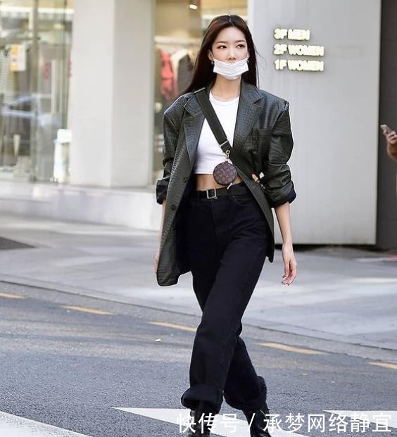 靴筒|最近一种穿法火了,叫“裤子塞进靴筒里”,保暖显瘦,时髦精都爱