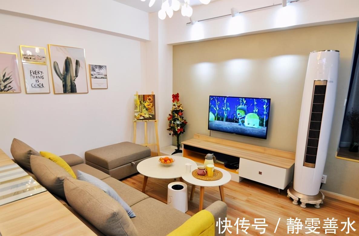 老房子|夫妻的62㎡横厅小三房,格局完美简约清新,诗一样的生活让人羡慕