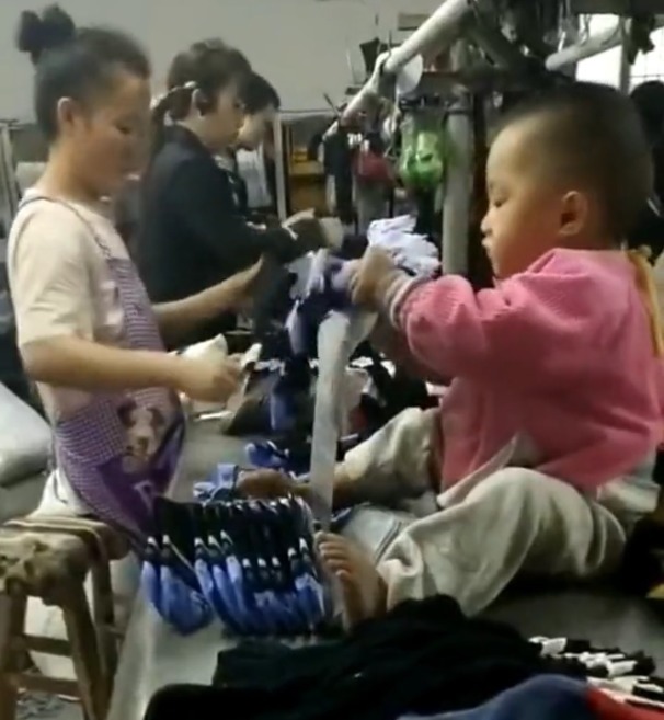 孩子|宝妈带着一岁萌娃打工,萌娃一举动萌翻网友:以后是块读书的料