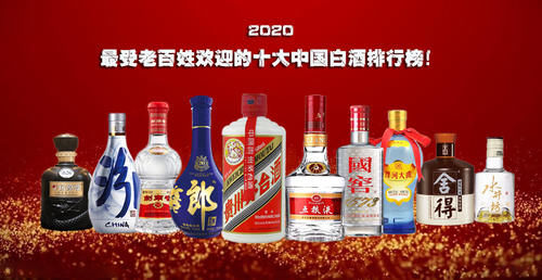 2020最受老百姓欢迎的十大白酒排名：带你揭晓各大白酒优缺点
