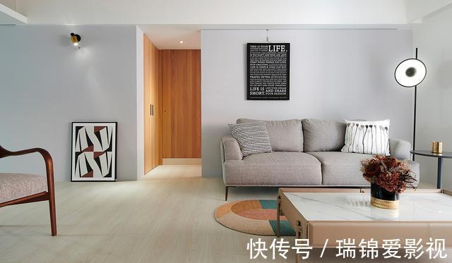 过道|35岁姑娘家中的精致场面：110㎡一个人住，全屋温馨又高级