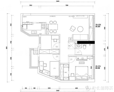 深圳|深圳86㎡两房变三房，主卧还带衣帽间，每1㎡都安排得明明白白
