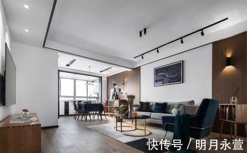 储物空间|将北阳台打通纳入餐厅后,105㎡的家明亮了,储物空间也充足了