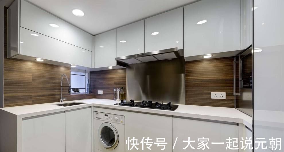 房子|为什么有钱人厨房不做吊柜了头次见这种设计,好看实用又省空间
