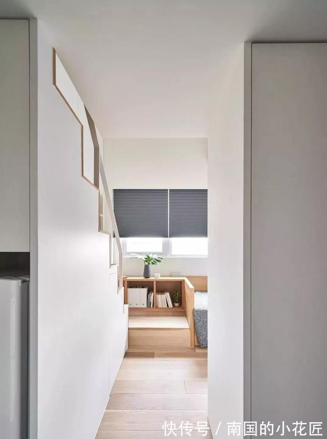 loft|loft小户型公寓只有18平,却划分出了多个功能区,太厉害了