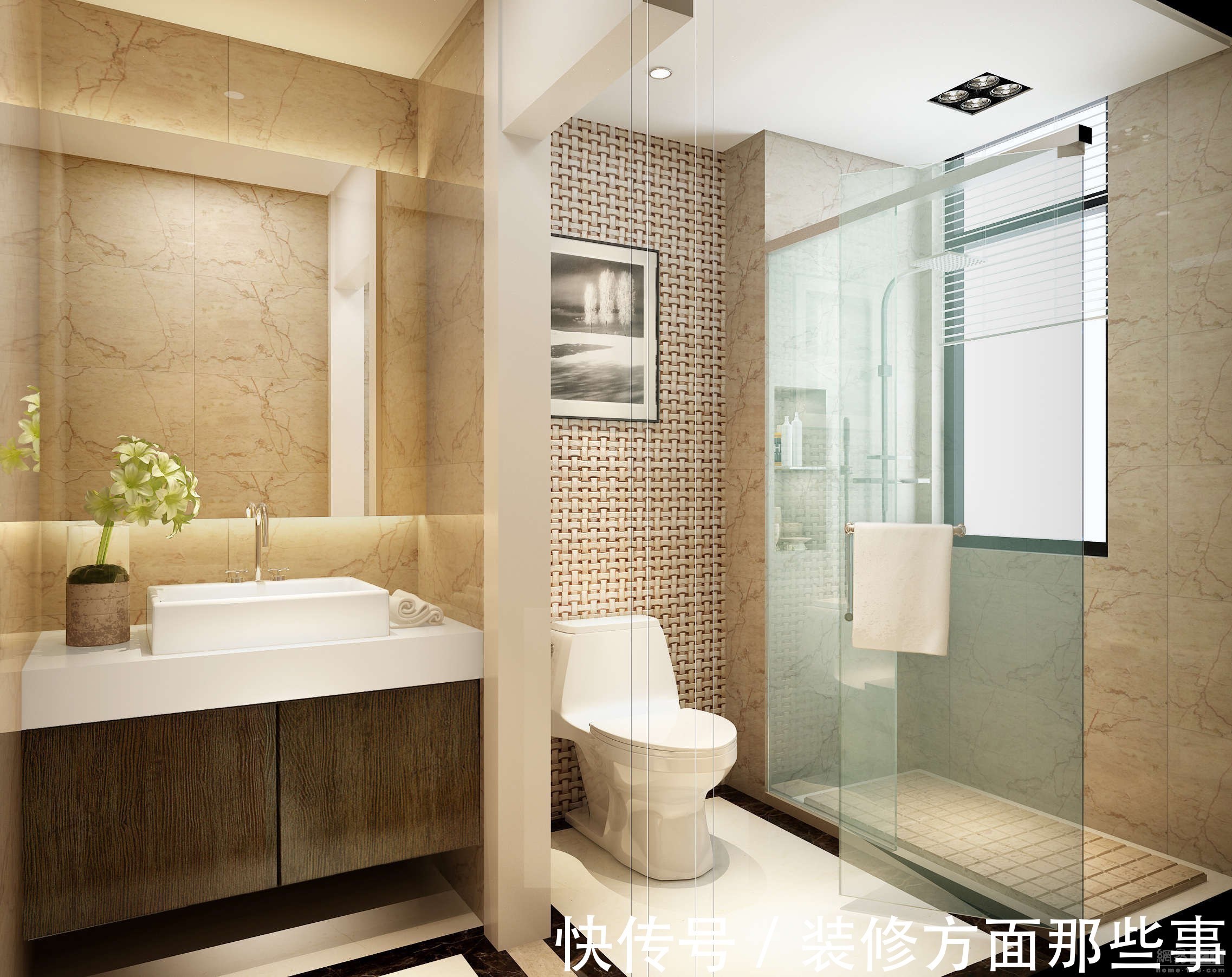 卫生间|四式分离、三式分离、二式分离怎么选,看这份卫生间装修攻略