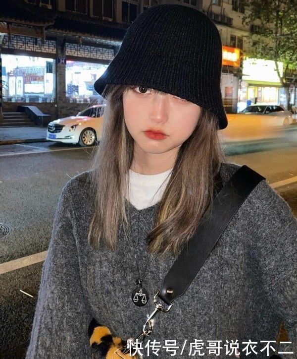 初春必备“毛线帽”，想要多潮就有多潮，怎么搭配都好看