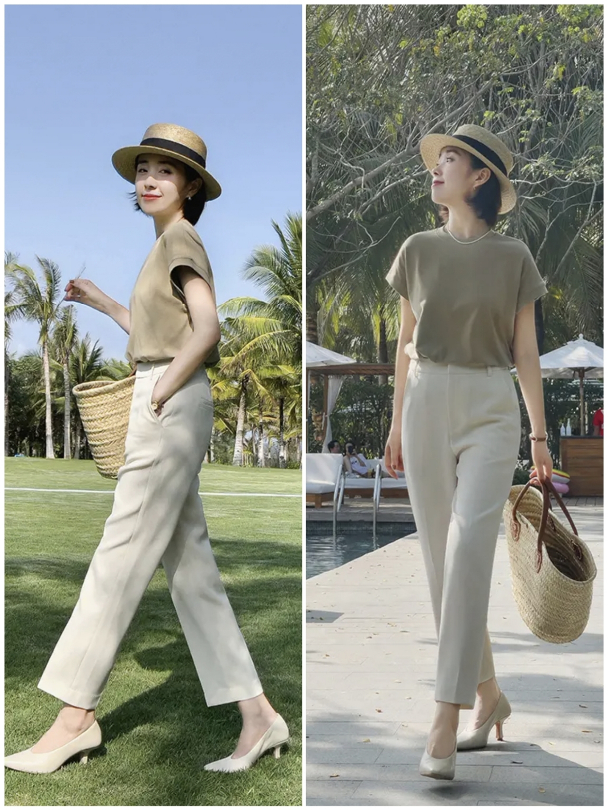 技巧|“白裤子”怎么穿不普通?学会这些穿搭技巧,美得优雅温柔又高级