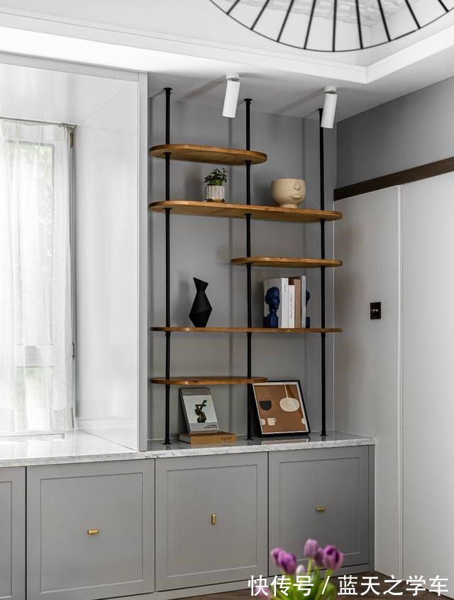 空间|121㎡美式与北欧的邂逅，许你一座城中的温暖港湾！