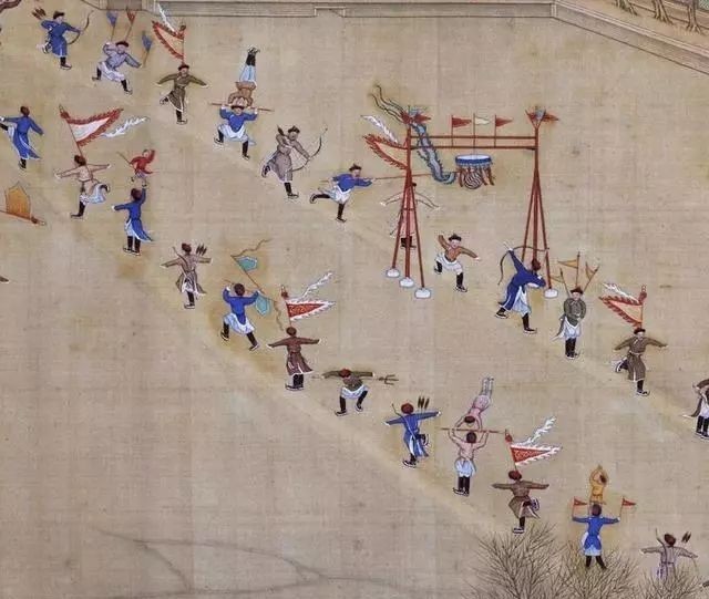  数九隆冬去滑冰：满族习俗的冰上运动——走白冰，原来是走百病