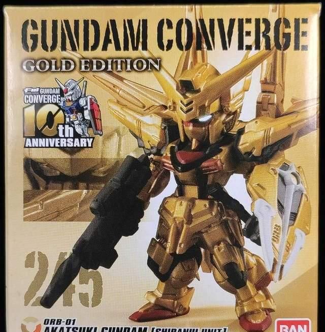 模玩|[模玩评测] 食玩FW 新GC 金色机体套装（GOLD EDITION）