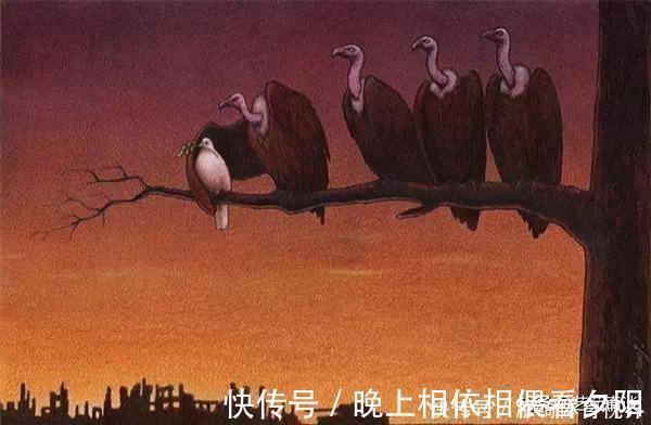 西装革履&这10幅画画出10种世界真相,挑战一下,看看你能看懂几幅?