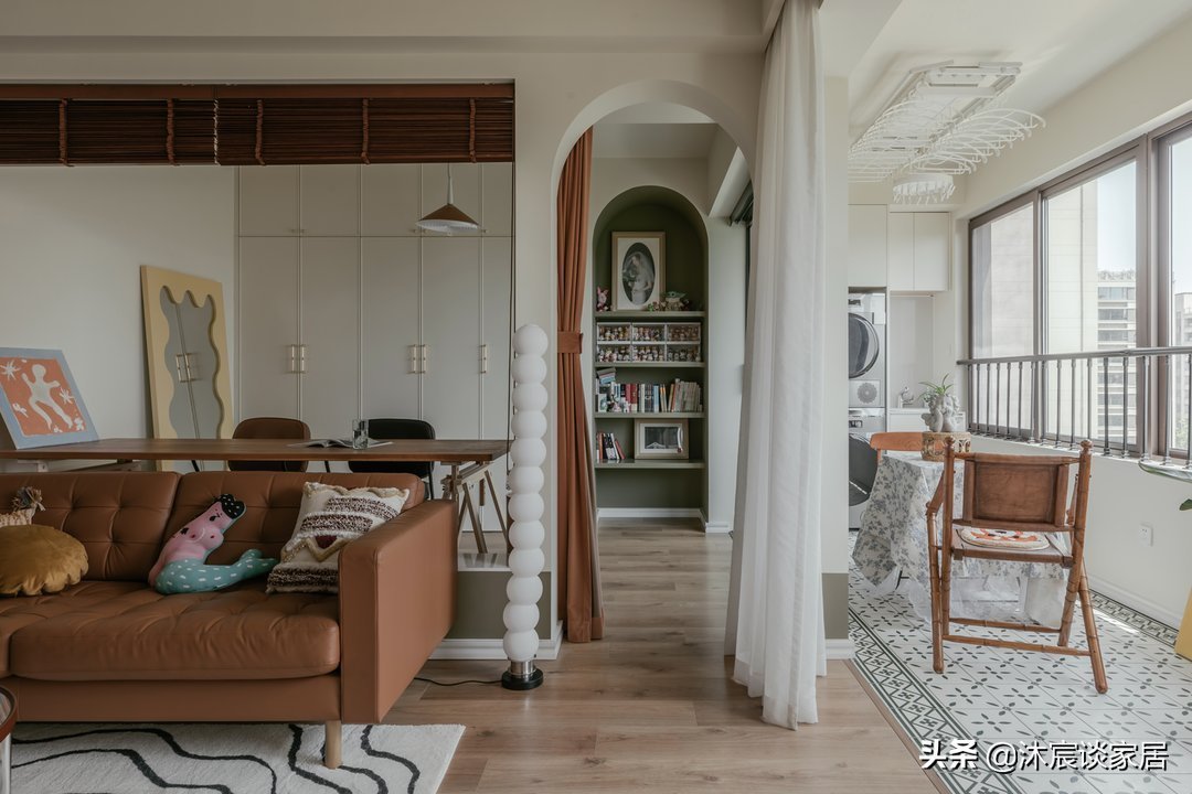 复古|看完她家，好想住进去，室内柔和浪漫，复古又有诗意的家太舒服了