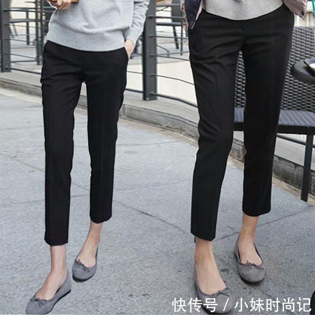 高腰|比阔腿裤遮肉,比半身裙显高,今年流行的烟管裤才是真时髦