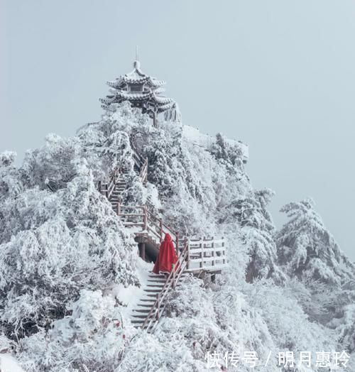 老子|全球黄金最多的山顶下雪后就成了“云顶天宫”，是老子得道之地