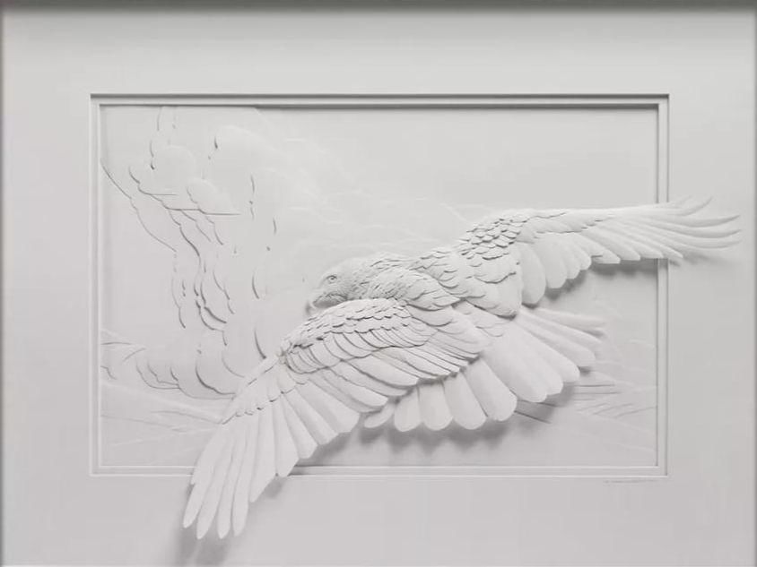 作品|意大利艺术家 Calvin Nicholls 纸雕作品