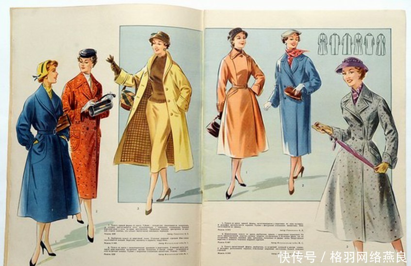 赫鲁晓夫|1957年的苏联时装杂志服装好漂亮模特好时髦