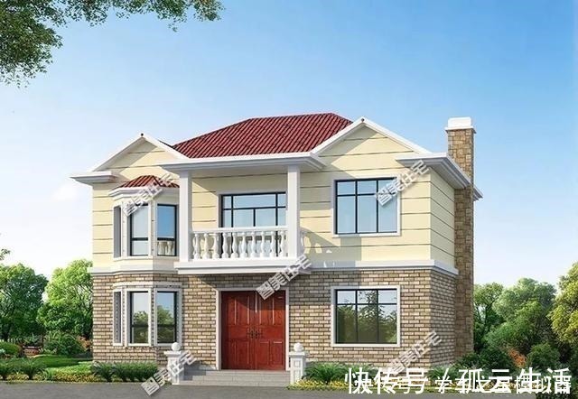 瓷瓦|20万建一栋这样的别墅,村里人羡慕,亲戚朋友都想常住!