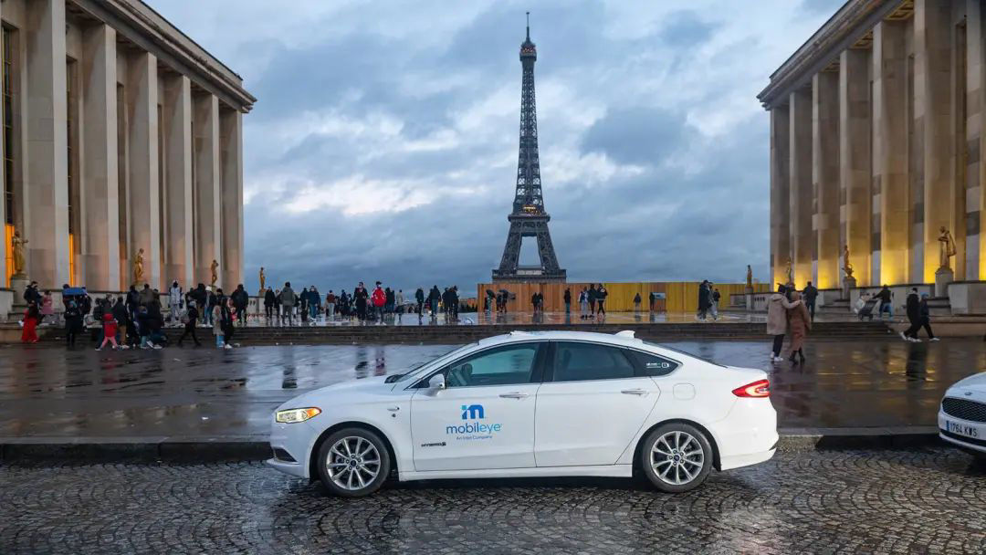 驾驶汽车|英特尔：Mobileye 自动驾驶汽车在巴黎街头开跑