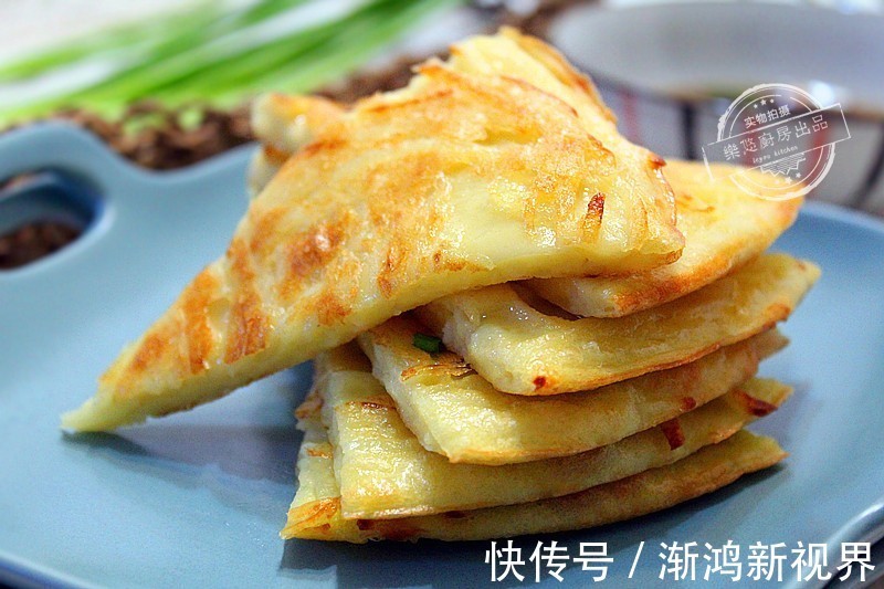 16道懒人烙饼，不用揉面，拌好面糊就能烙，放凉后还是软软的